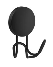 Dobbel krok Ø55 mm - svart